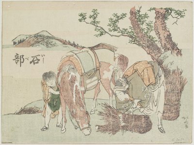 Ishibe, 1799-1802 alkotó: Katsushika Hokusai