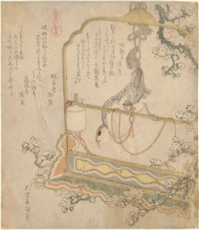 Japán Robin, a Mindenféle ló sorozatból alkotó: Katsushika Hokusai