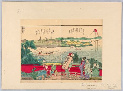 Sárkányok Tsuijiben alkotó: Katsushika Hokusai