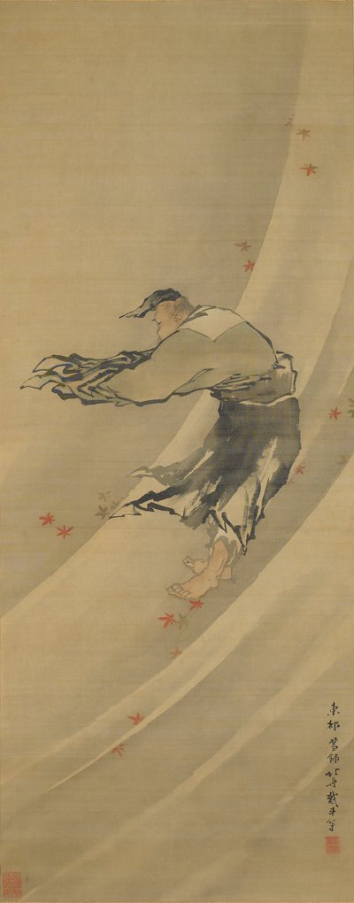 Liezi a szélben alkotó: Katsushika Hokusai