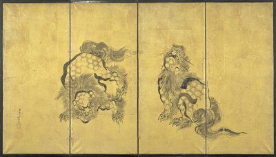 Lions alkotó: Katsushika Hokusai