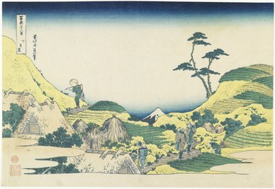 Alsó Meguro, 1831-1834 alkotó: Katsushika Hokusai