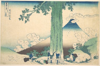 A Kai tartományban található Mishima-hágó (Kōshū Mishima goe), a „A Fuji-hegy harminchat látképe” (Fugaku sanjūrokkei) című sorozatból alkotó: Katsushika Hokusai