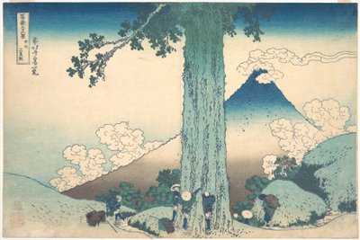 A Kai tartományban található Mishima-hágó (Kōshū Mishima goe), a „A Fuji-hegy harminchat látképe” (Fugaku sanjūrokkei) című sorozatból alkotó: Katsushika Hokusai