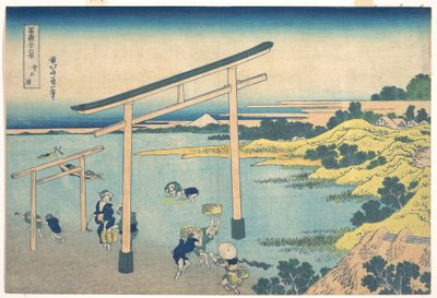 Noboto-öböl (Noboto no ura), a „A Fuji-hegy harminchat látképe” (Fugaku sanjūrokkei) című sorozatból alkotó: Katsushika Hokusai