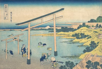 Noboto-öböl Noboto no ura, a Thirty6 Views of Mount Fuji Fugaku ... sorozatból, kb. 1830-32. alkotó: Katsushika Hokusai