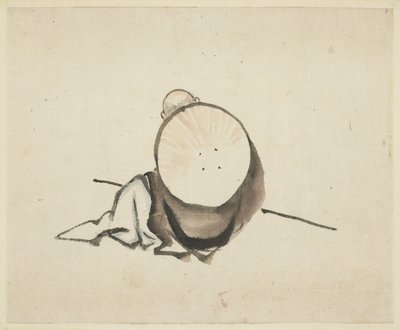 Zarándok pihenő alkotó: Katsushika Hokusai