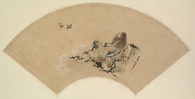 Risshi a tenger mellett Madarakat figyelő, 1700-as évek vége – 1849. alkotó: Katsushika Hokusai