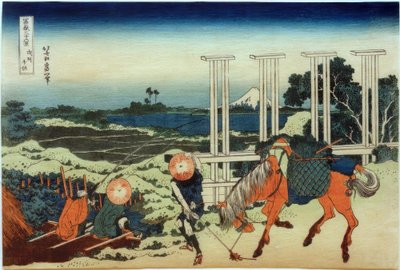 Senju Musashi tartományban alkotó: Katsushika Hokusai