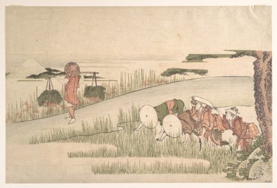 Tavasz a rizsföldeken alkotó: Katsushika Hokusai