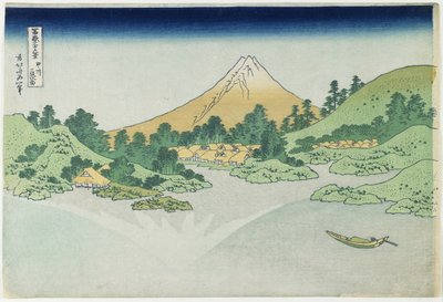 A víz felszíne Misakánál, Ko_shu_ tartományban, 1831-1834 alkotó: Katsushika Hokusai