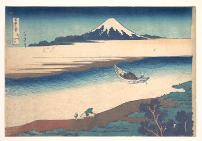 A Tama-folyó Musashi tartományban (Bushū Tamagawa), a „A Fuji-hegy harminchat látképe” (Fugaku sanjūrokkei) című sorozatból alkotó: Katsushika Hokusai