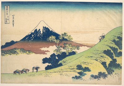 Az Inume-hágó Kai tartományban (Kōshū Inume tōge), a „A Fuji-hegy harminchat látképe” (Fugaku sanjūrokkei) című sorozatból alkotó: Katsushika Hokusai
