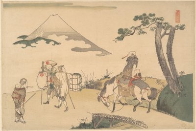 A Fuji-hegy csúcsa alkotó: Katsushika Hokusai