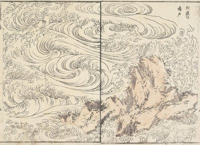 Örvény Awa-ban, 1817 alkotó: Katsushika Hokusai