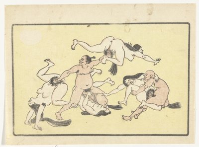 Orgia The Big Tail (sorozat címe) alkotó: Kawanabe Kyosai