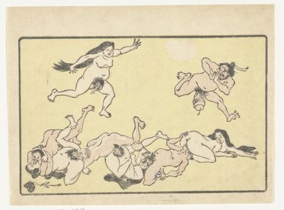 Orgia The Big Tail (sorozat címe) alkotó: Kawanabe Kyosai