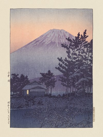 Yamanakako (Yamanaka-tó) (1936) alkotó: Kawase Hasui