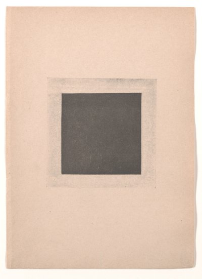 Fekete négyzet „A kubizmustól és a futurizmustól a szuprematizmusig: új realizmus a festészetben” alkotó: Kazimir Severinovich Malevich