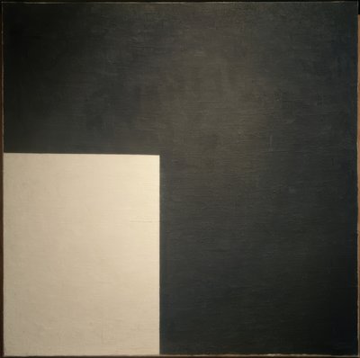 Fekete és fehér. Szuprematista összetétel alkotó: Kazimir Severinovich Malevich