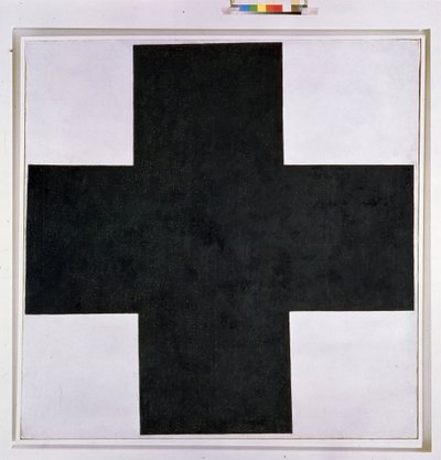 Croix noire (Fekete kereszt), 1923 körül (olaj, vászon) alkotó: Kazimir Severinovich Malevich