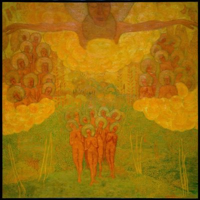 A mennyország diadala (freskótervezés) alkotó: Kazimir Severinovich Malevich