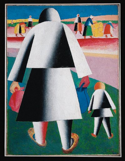 Harvest (festmény vászonra) alkotó: Kazimir Severinovich Malevich