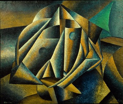 Parasztlány feje, 1912-13 alkotó: Kazimir Severinovich Malevich