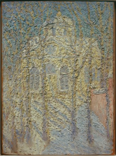 Templom, 1906 körül alkotó: Kazimir Severinovich Malevich