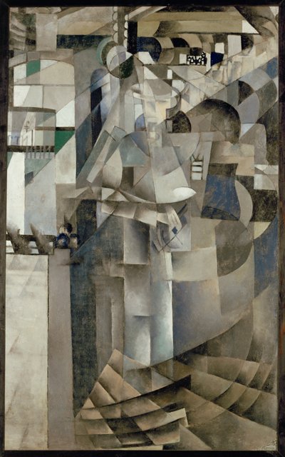 Élet a Grand Hotelben (olaj, vászon) alkotó: Kazimir Severinovich Malevich