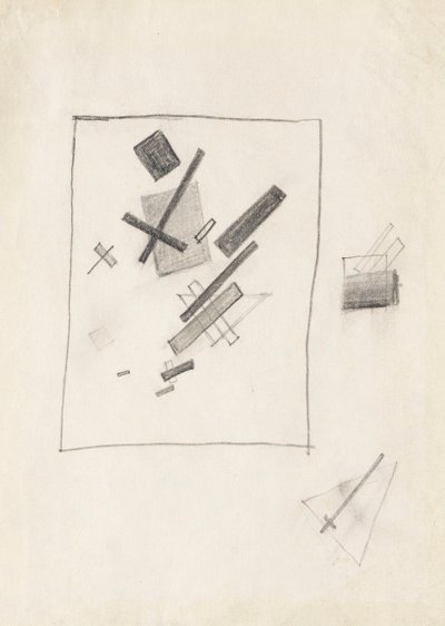 Vegyes érzelmek, c. 1916. alkotó: Kazimir Severinovich Malevich