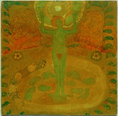 Meztelenül felemelt kézzel alkotó: Kazimir Severinovich Malevich