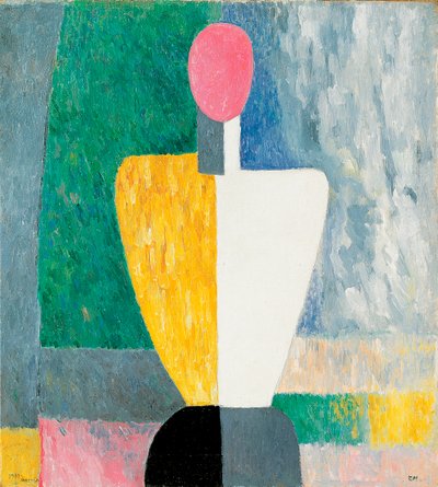 Torzófigura rózsaszín arccal, 1928-1932. alkotó: Kazimir Severinovich Malevich