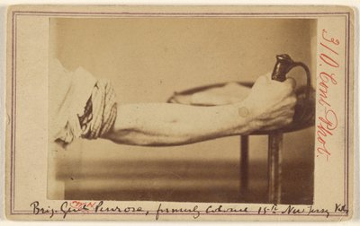 [Penrose dandártábornok, korábban 15. New Jersey-i ezredes sugárának kivágása.] alkotó: Kennedy and Schenck
