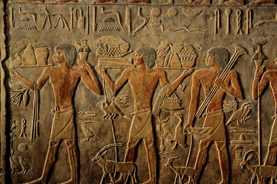 Egyiptom; Óbirodalom; Szakkara; Sakkara; Ptah Hotep sírja; Örökkévalóság alkotó: Kenneth Garrett