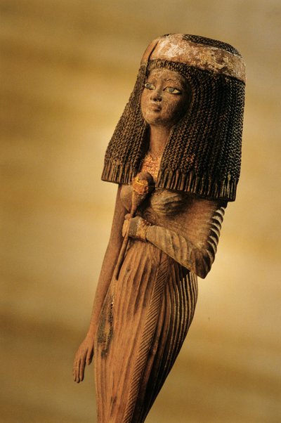 Lady Resi síremléke; figurine; Amenhotep III uralkodása. Resi volt lánya..., 2009 (fénykép) alkotó: Kenneth Garrett