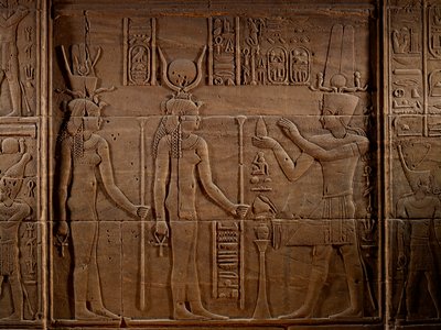 MM7836; Kleopátra; Egyiptom; Philae Temple; Aswan; Isis Temple; Last Pharaohs Ptolemy I..., 2011 (fénykép) alkotó: Kenneth Garrett