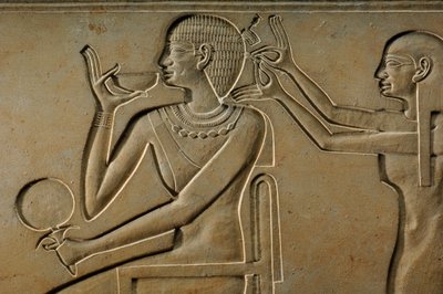 Kawit szarkofágja--Hair do, Princess in court of Mentuhotep II, Black Pharaohs, Nu..., 2007 (fénykép) alkotó: Kenneth Garrett