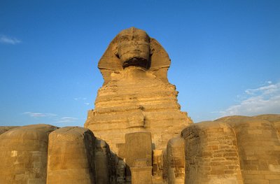 A Szfinx; Álom sztélé, Gíza; Egyiptom alkotó: Kenneth Garrett