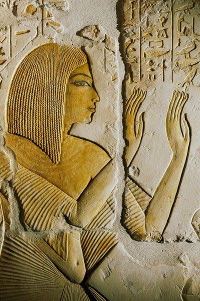 Maia sírja; Egyiptom; Régészet; Újbirodalom; Szakkara, Amarna időszak, művészet, 2002 (fotó) alkotó: Kenneth Garrett