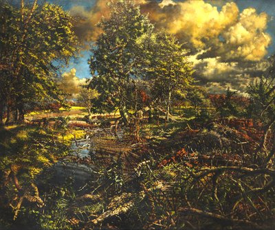 Nailbourne Spring Stream, Bourne Park alkotó: Kenneth Newton