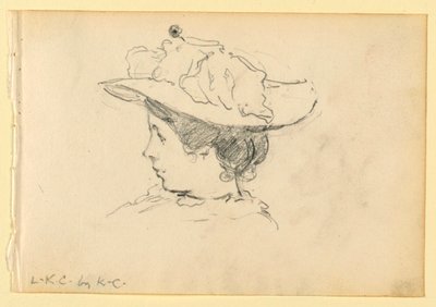 Louise King Cox portréja alkotó: Kenyon Cox