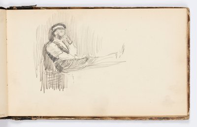Vázlatfüzet oldal alkotó: Kenyon Cox