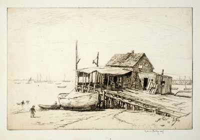 Fish Wharf, Gloucester alkotó: Kerr Eby