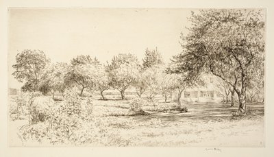 A gyümölcsöskert alkotó: Kerr Eby