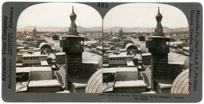 Damaszkusz, Szíria, 1900-as évek. alkotó: Keystone View Company