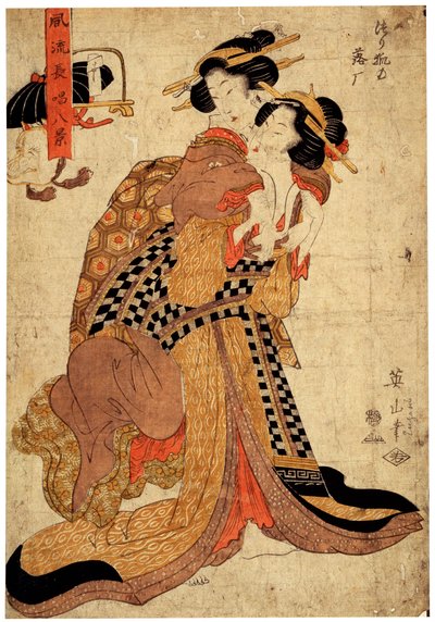 Nyolc elegáns költői dal, c1811-c1814 alkotó: Kikukawa Eizan