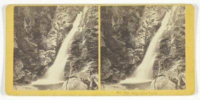 Glen Ellis Falls, 185575. Alkotók: Kilburn Brothers, BW Kilburn. alkotó: Kilburn Brothers, BW Kilburn