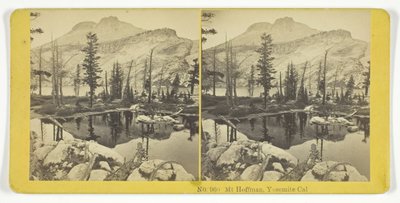 Mt. Hoffman, Yosemite, Cal., 185575. Alkotók: Kilburn Brothers, BW Kilburn. alkotó: Kilburn Brothers, BW Kilburn