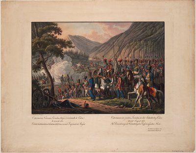 Alekszandr Ostermann-Tolsztoj gróf tábornok a kulmi csatában 1813. augusztus 29-én alkotó: Kilian Ponheimer the Elder